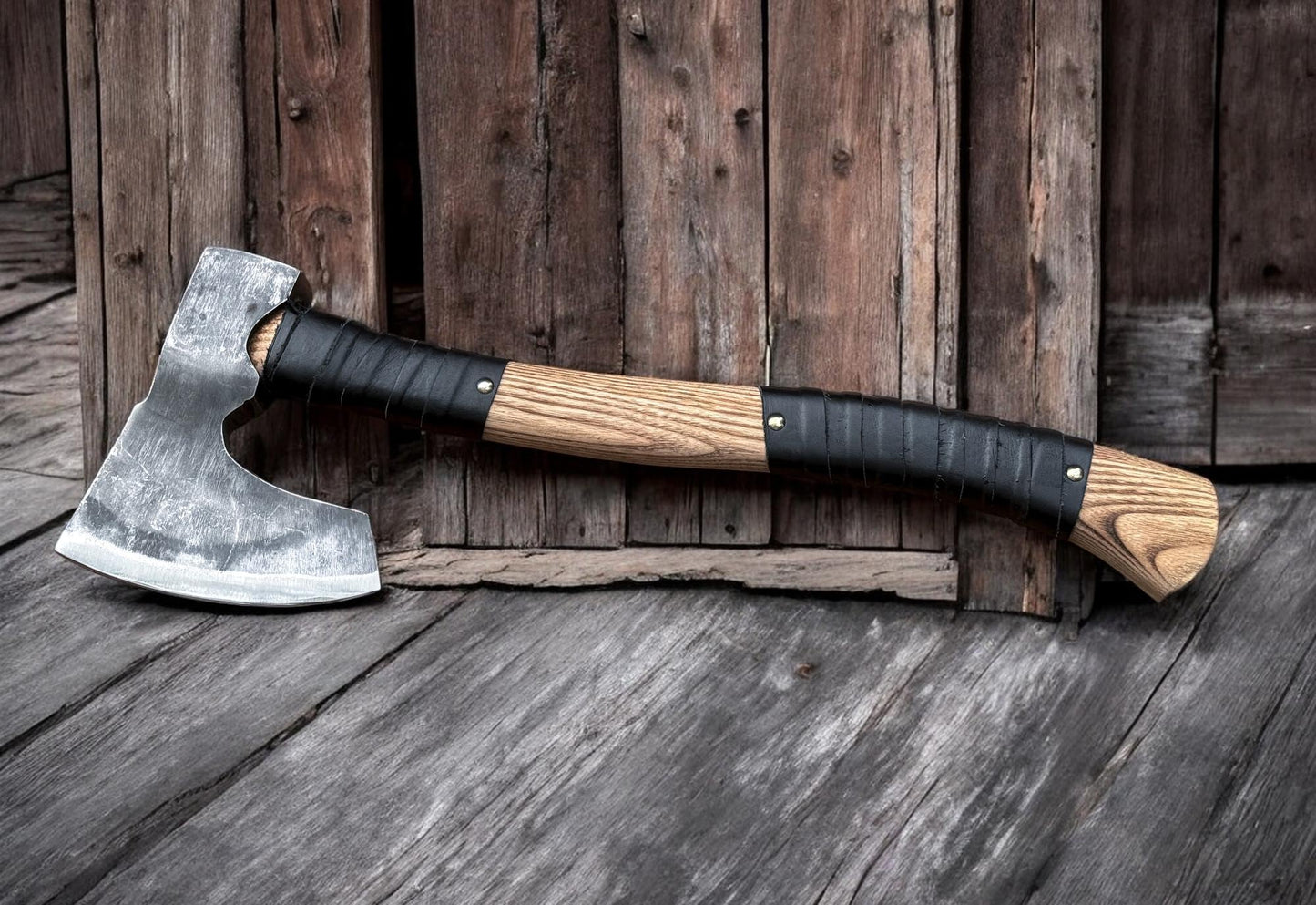 Hand Forged Hatchet With Sheath